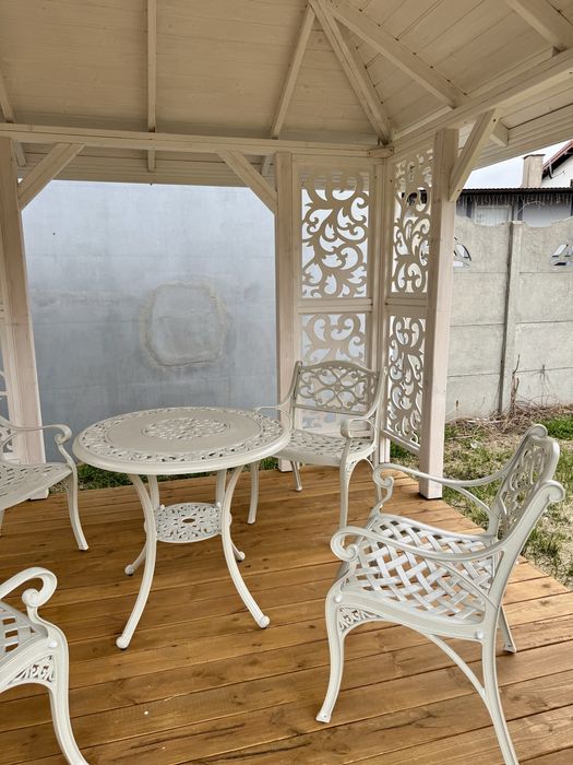 Altana Ogrodowa 3x3 Wiata Altanka Zadaszenie Biała