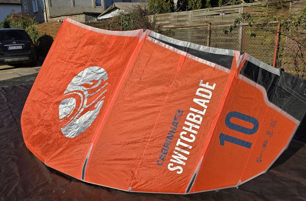 Latawiec Cabrinha  Switchblade 10m,gwarancja  jak nowy,