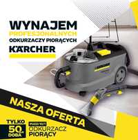 WYNAJEM Odkurzacza Piorącego Karcher PUZZI 10/1, OZONATORA, PAROWNICY