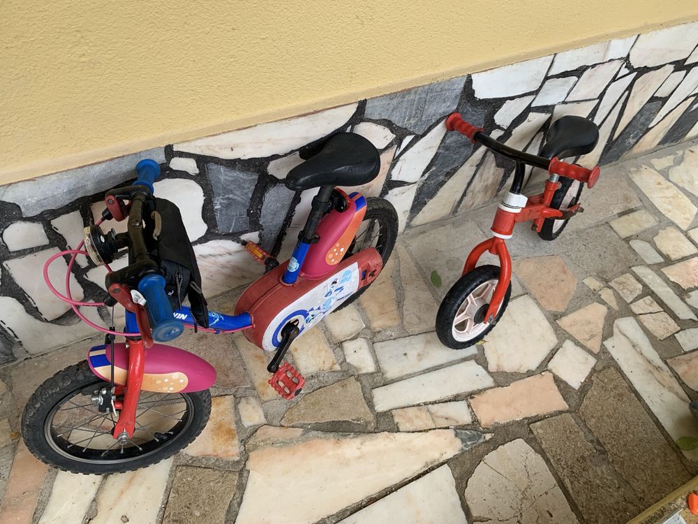 Biciletas criança kit aprendizagem