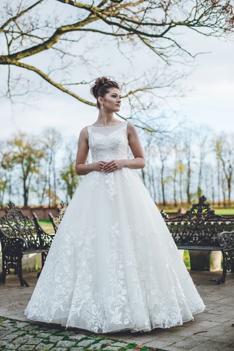 Suknia ślubna w stylu księżniczki