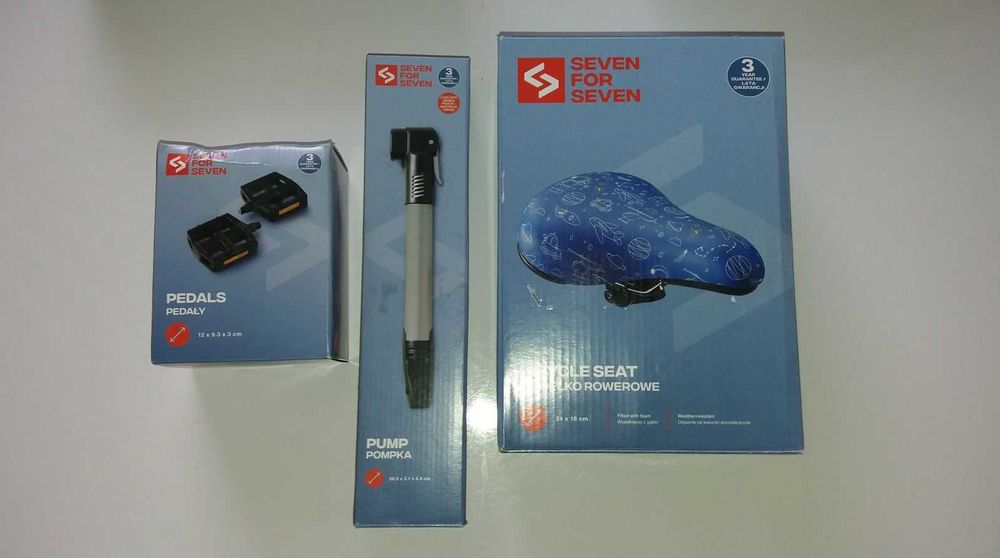 Zestaw części rowerowych i akcesoriów seven for seven