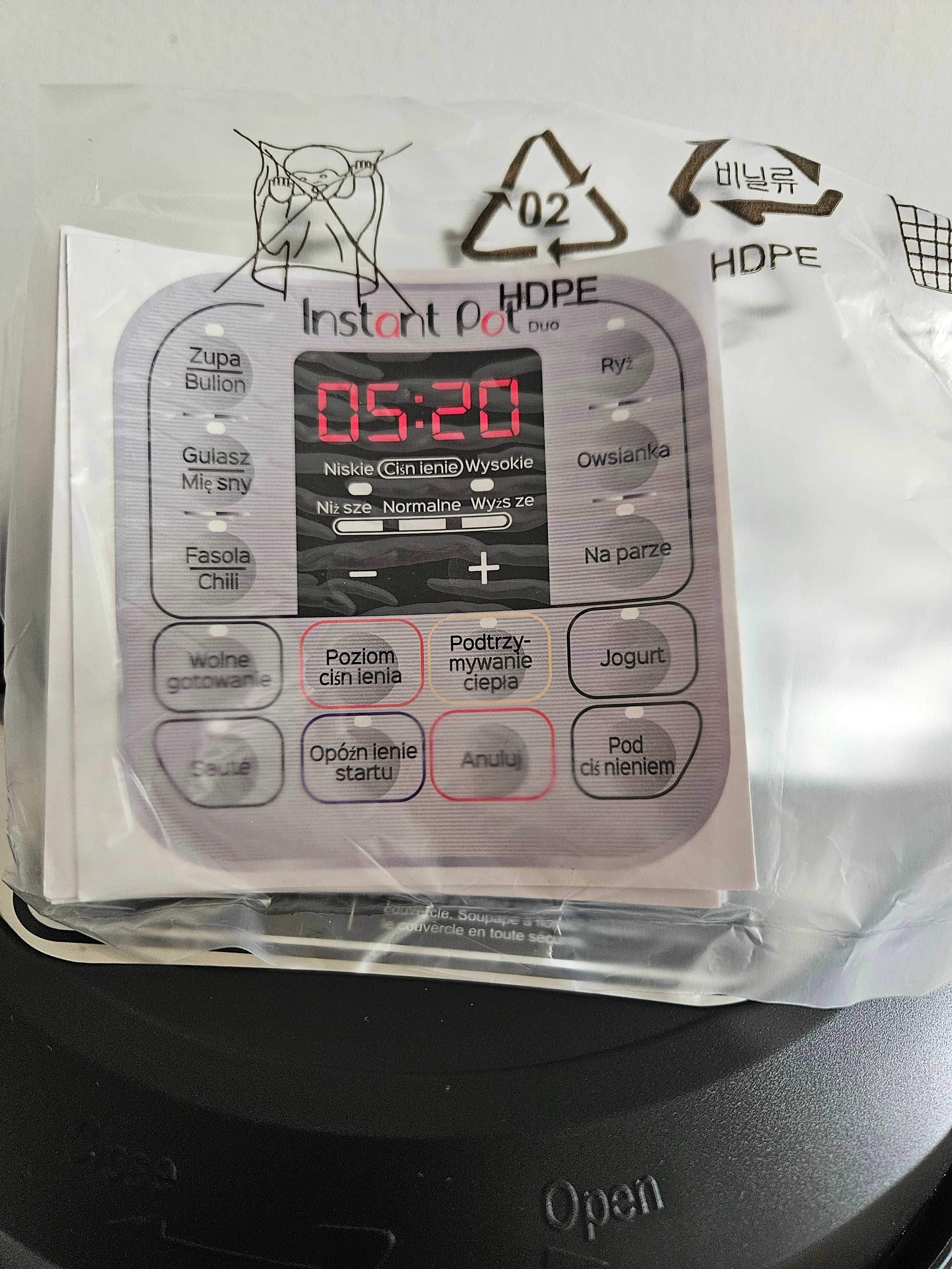 Szybkowar Instant POT SREBRNY 3L