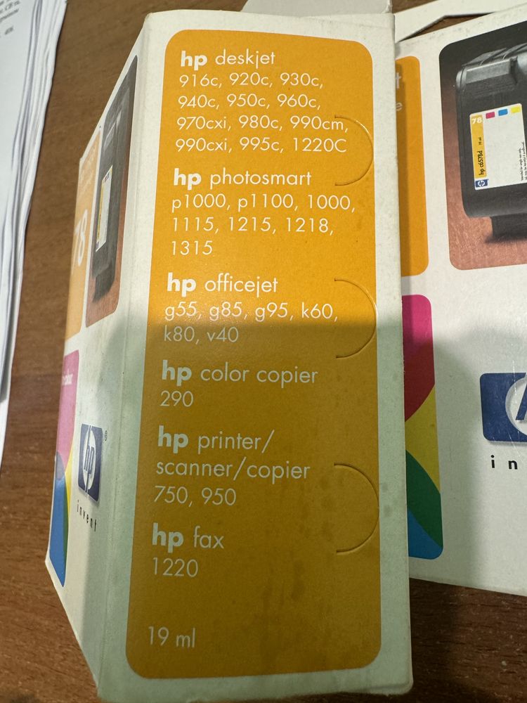 Картридж HP 78 tri-color