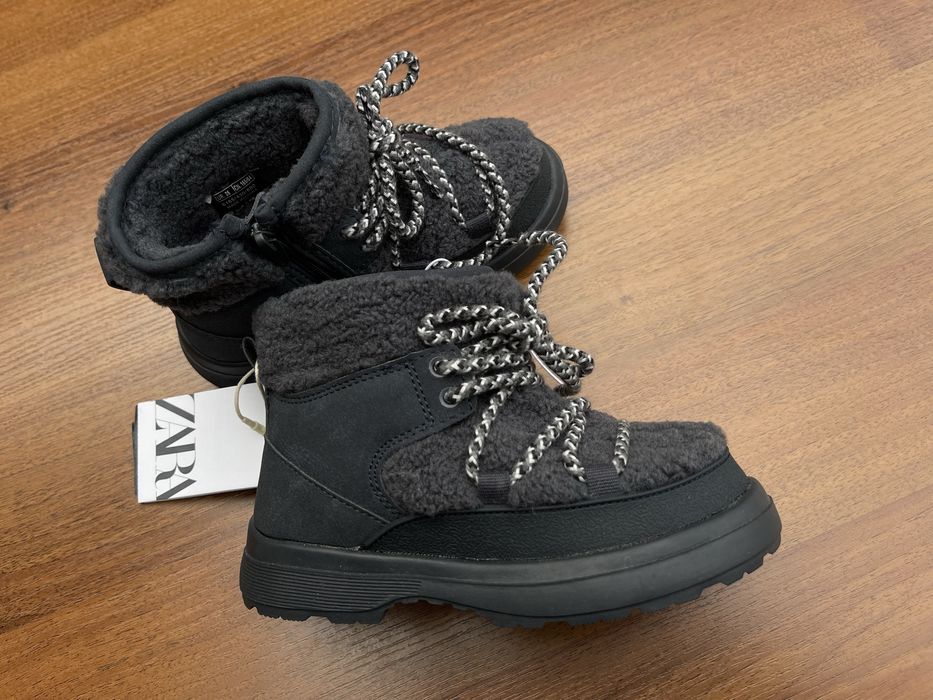 Черевики, чобітки Zara дитячі зимові