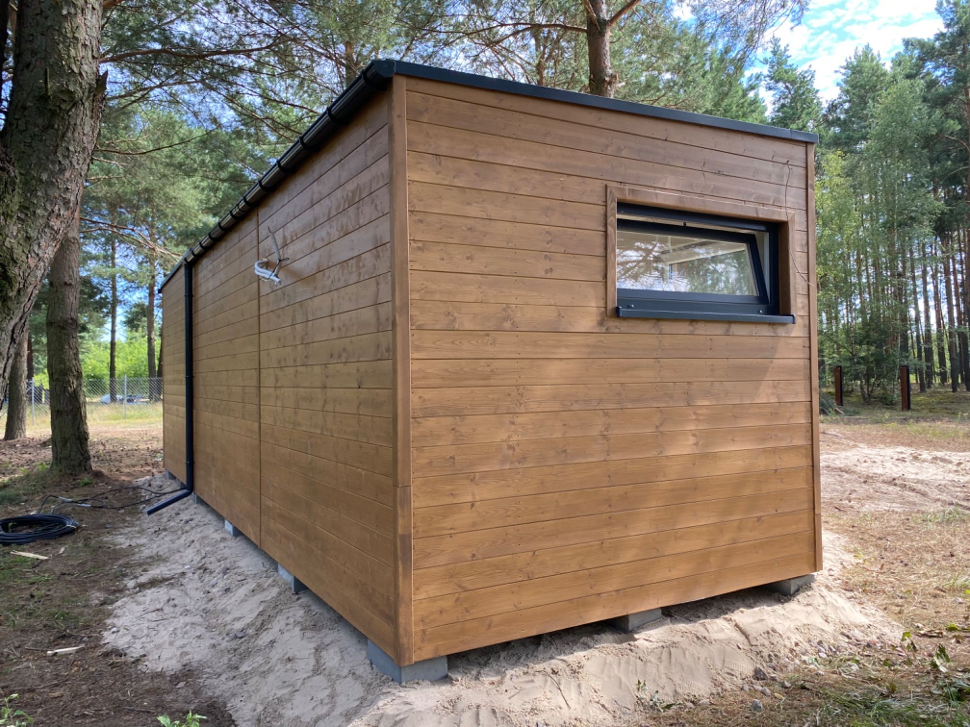 Dom modułowy L 35m2- całoroczny, bez pozwolenia