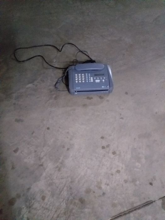 Telefone fax antigo