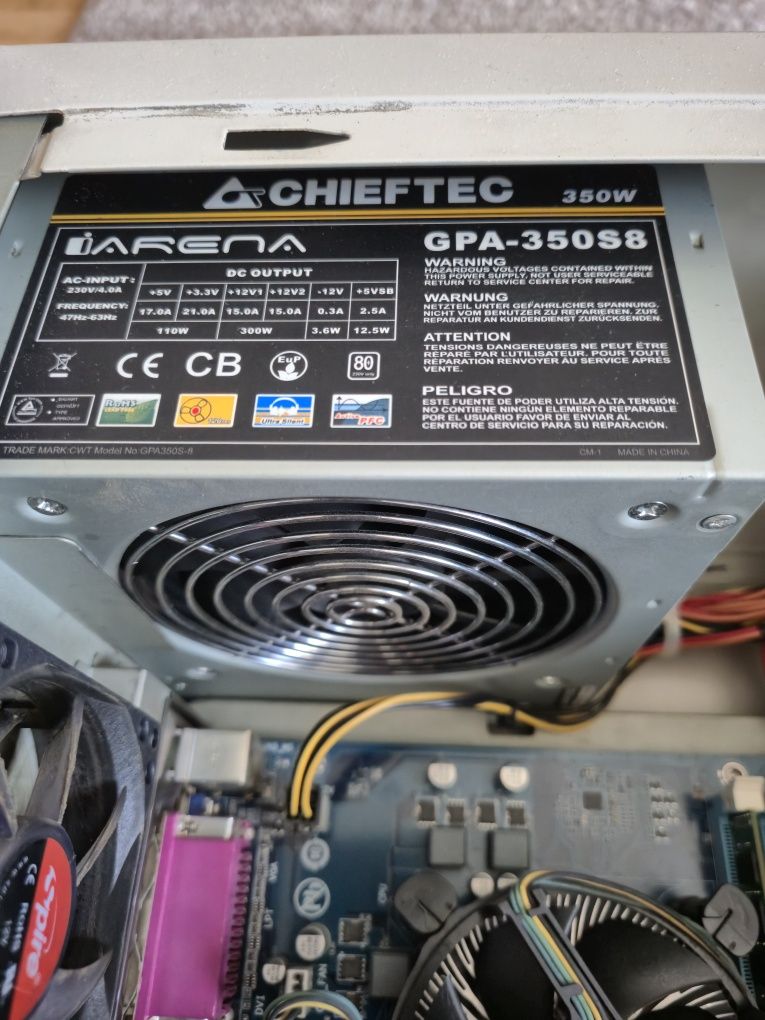 Komputer stacjonarny PC Intel Core i5-3450 4GB RAM DDR3 BEZ DYSKU