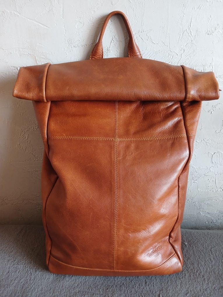 Мужской большой рюкзак-баул Gusti Leder,натуральная кожа