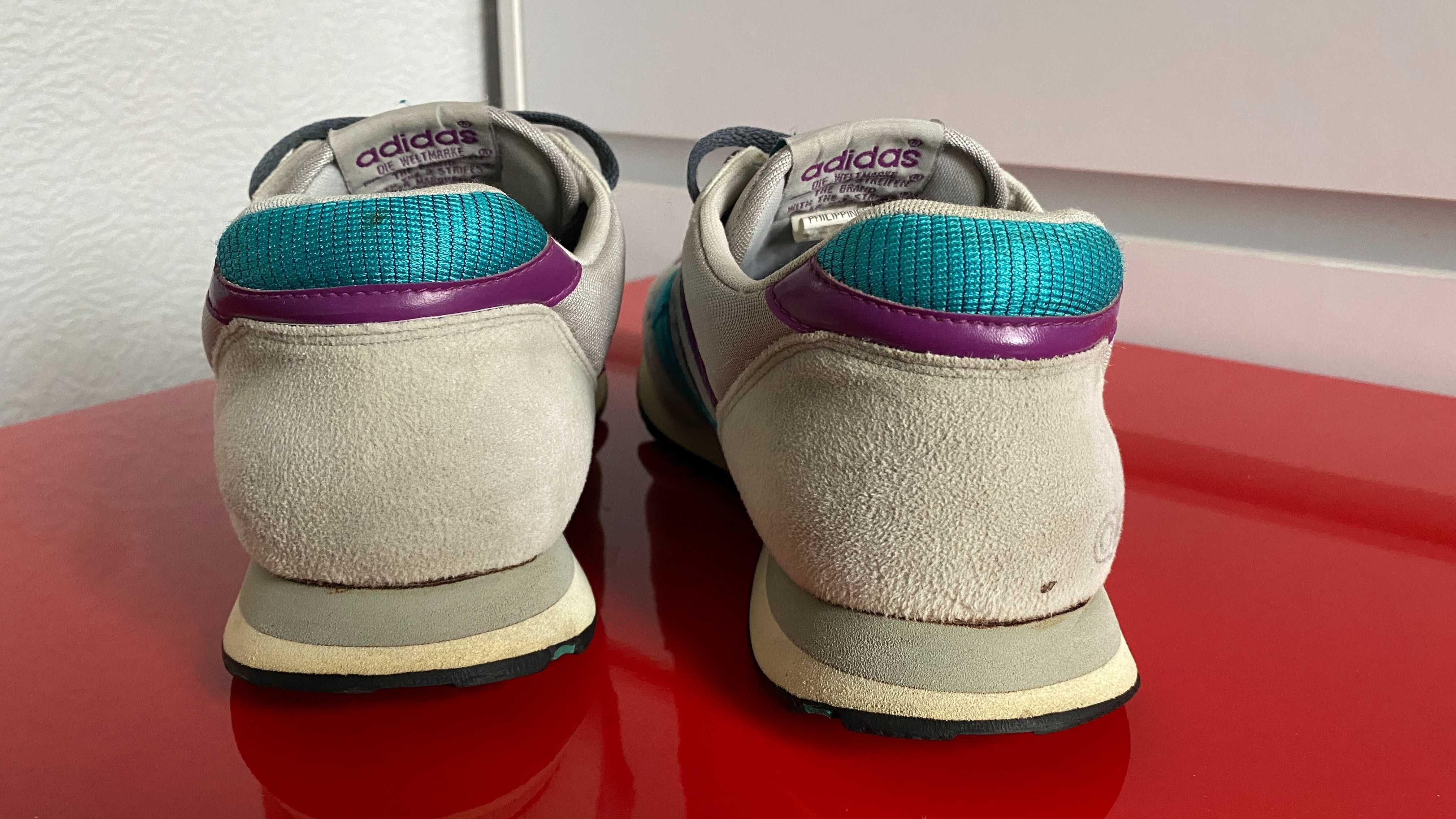 Кросівки adidas vintage оригiнал р-42.5 ст-27см(1992 рік)