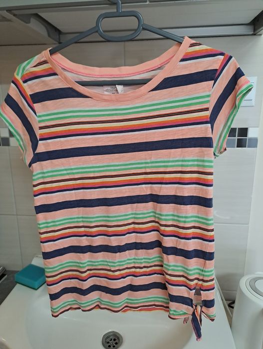 Bluzka w paski, H&M, 12-14 lat
