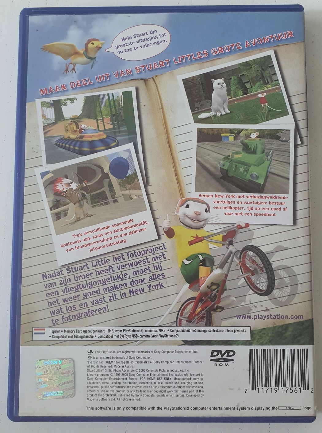 Stuart Little 3 Big Foto Adentures PS2