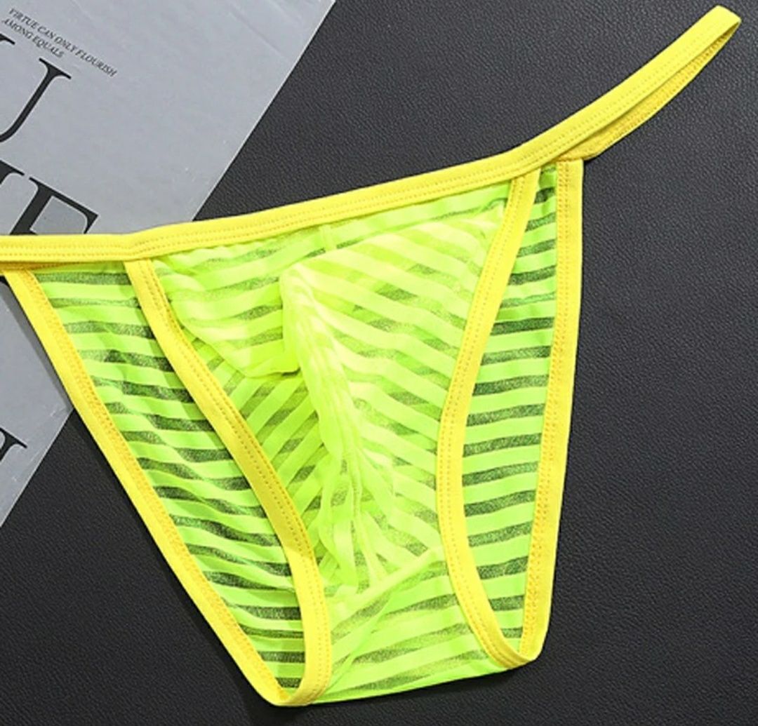 Sprzedam nowe majtki męskie typu bikini transparentne M, L, XL i XXL