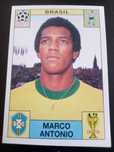 Cromo Panini World Cup Story de Marco Antonio no Mundial de 70