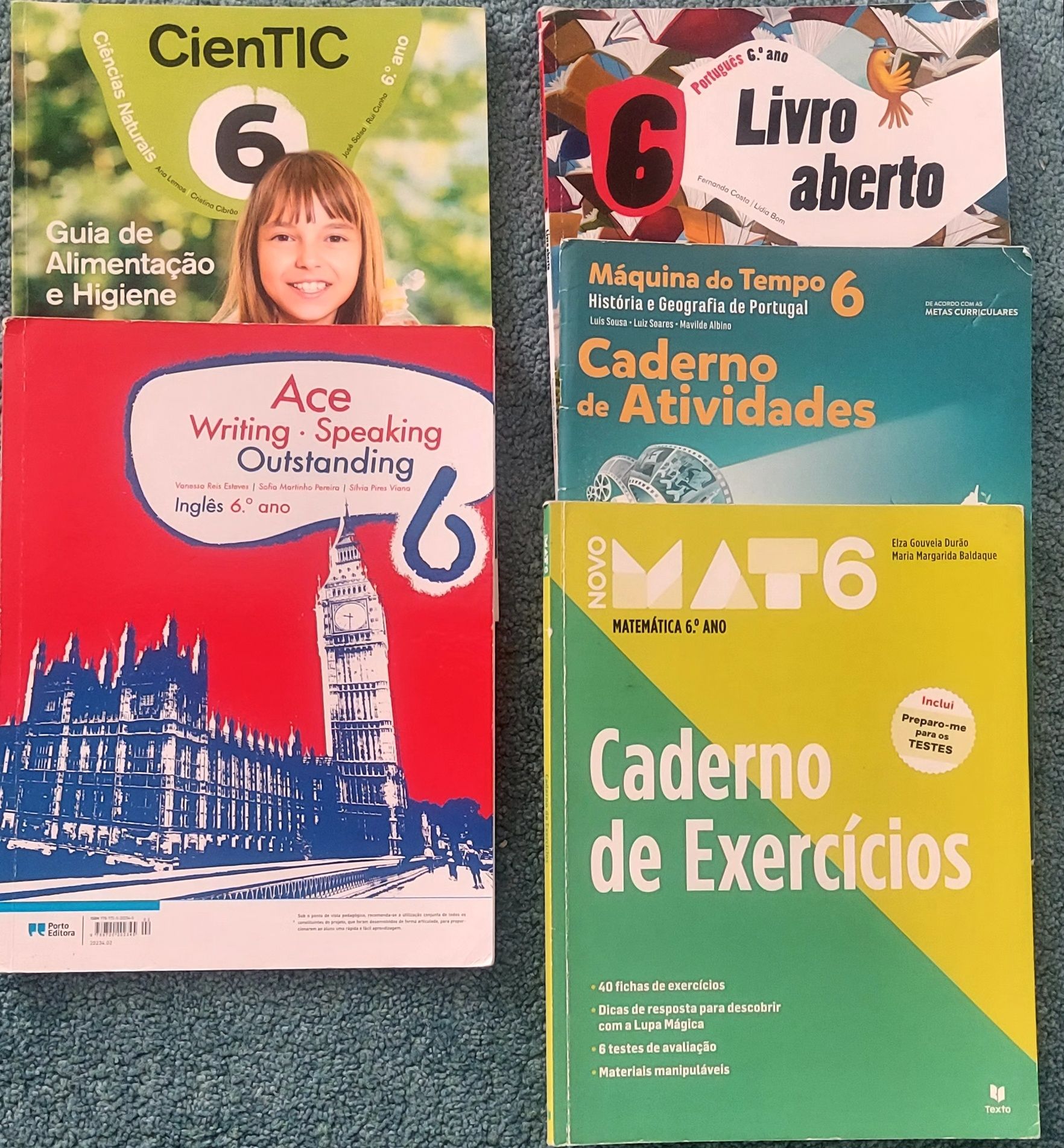 Livros em muito bom estado