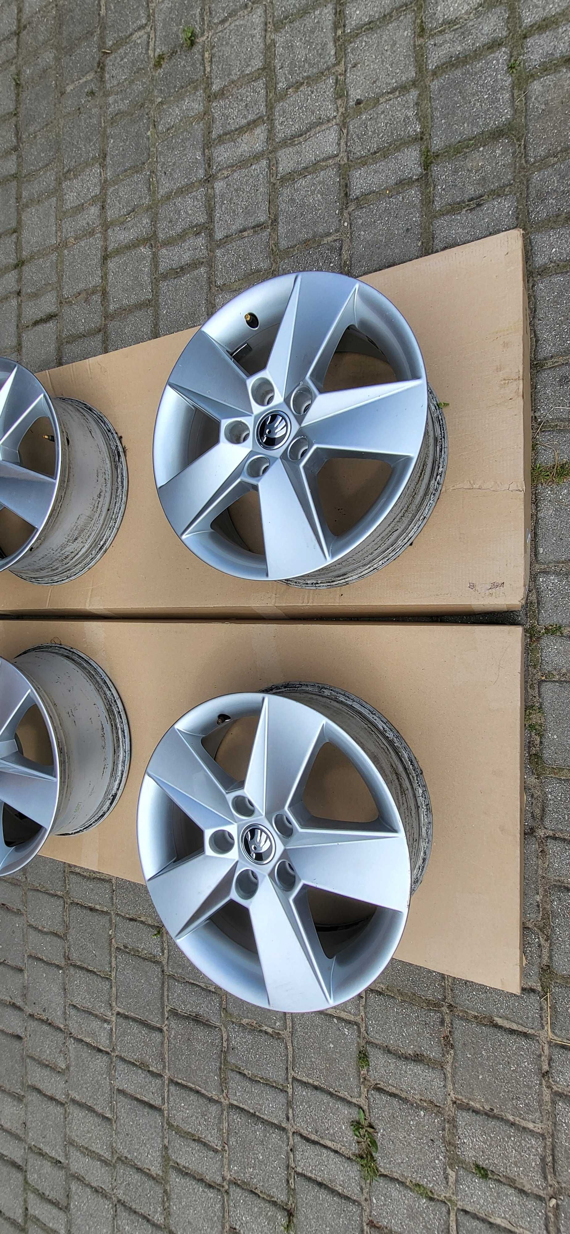 Alufelgi oryginalne 16" Skoda