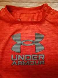 Under Armour tshirt 9-12m kolor czerwony original