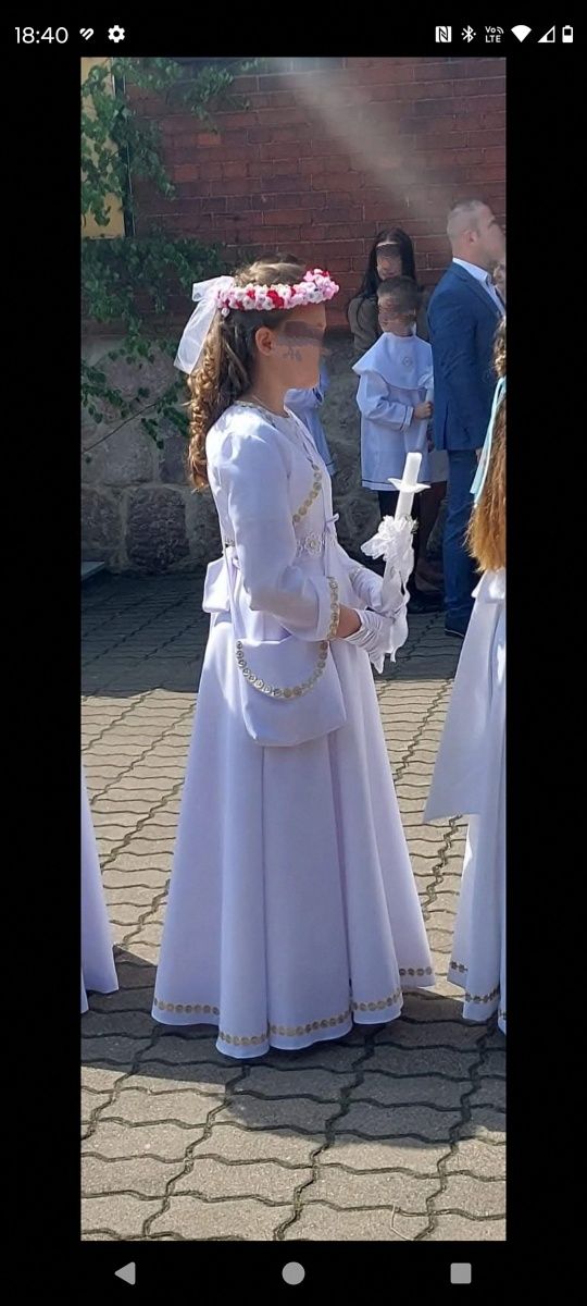 Sukienka komunijna