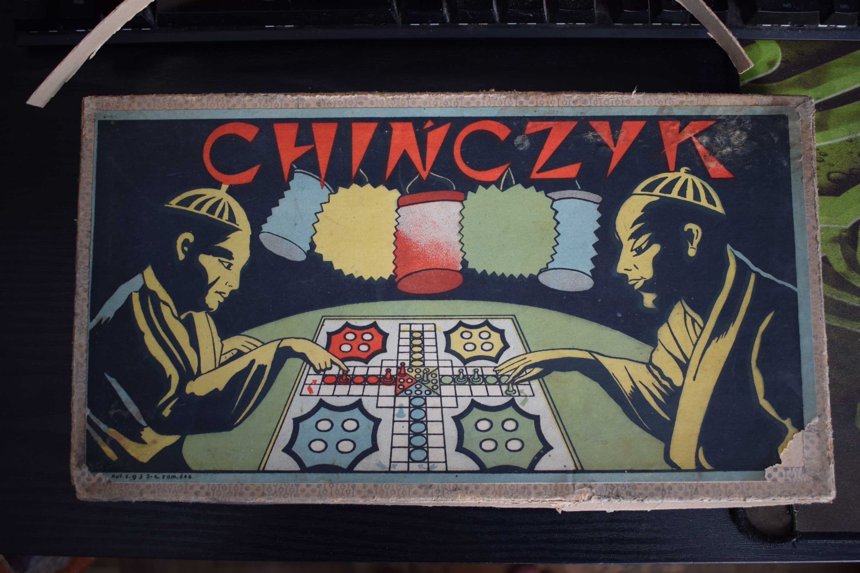 Chińczyk. Gra planszowa z 1959 roku.