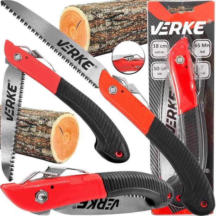 Piła piłka ręczna składana ogrodowa kempingowa lekka DO DREWNA