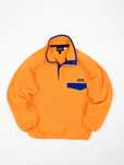 Patagonia Synchilla pomarańczowa bluza polar S logo