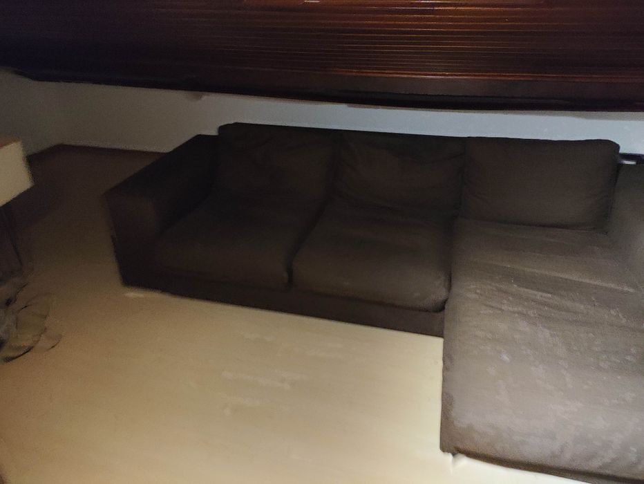Sofá Bo concept com chaise longue em ótimo estado