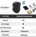 Lokalizator GPS Mikrofon Podsłuch SinoTrack ST-915L 4G SIM