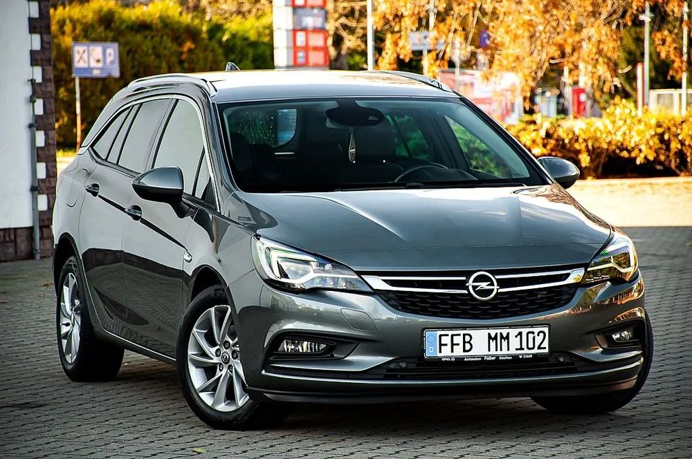 Opel Astra 1.4T 150KM * Automat Navi Kamera Full LED El. Klapa KeyLess PółsKóry