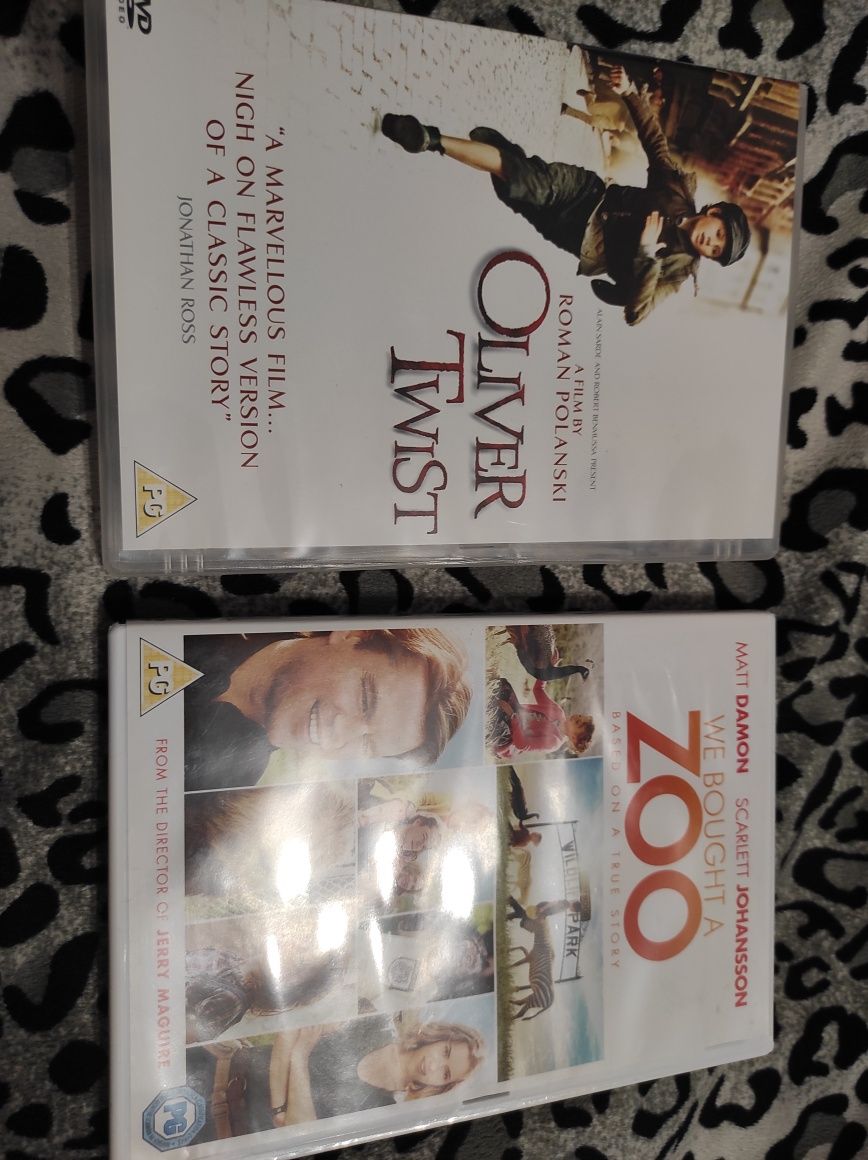 We bought a zoo, Oliver Twist, film dla dzieci ,dvd, wersja angielska