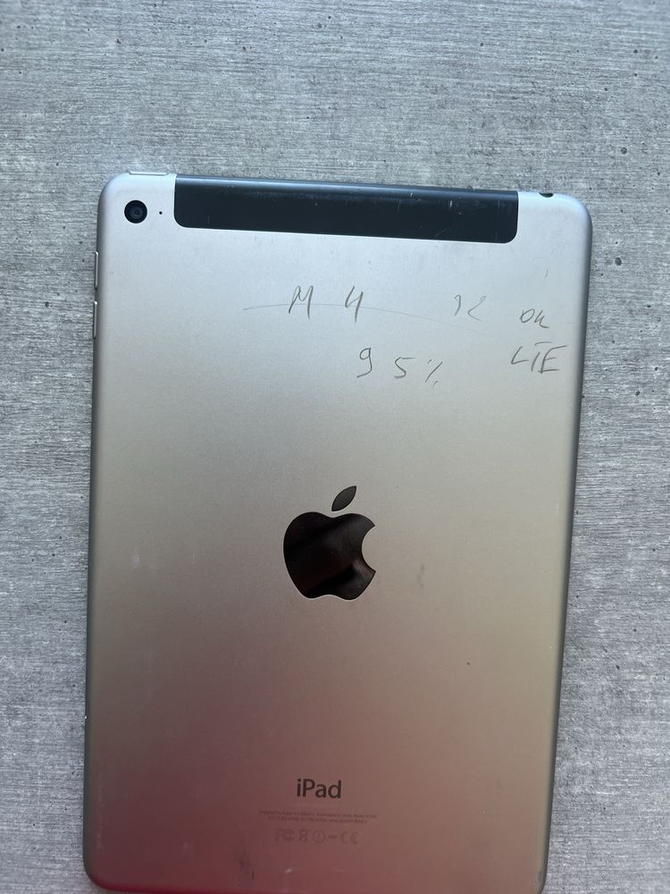 iPad Mini 4. 32GB. Space Grey. LTE. Сімкарта. Без обмежень. Гарантія