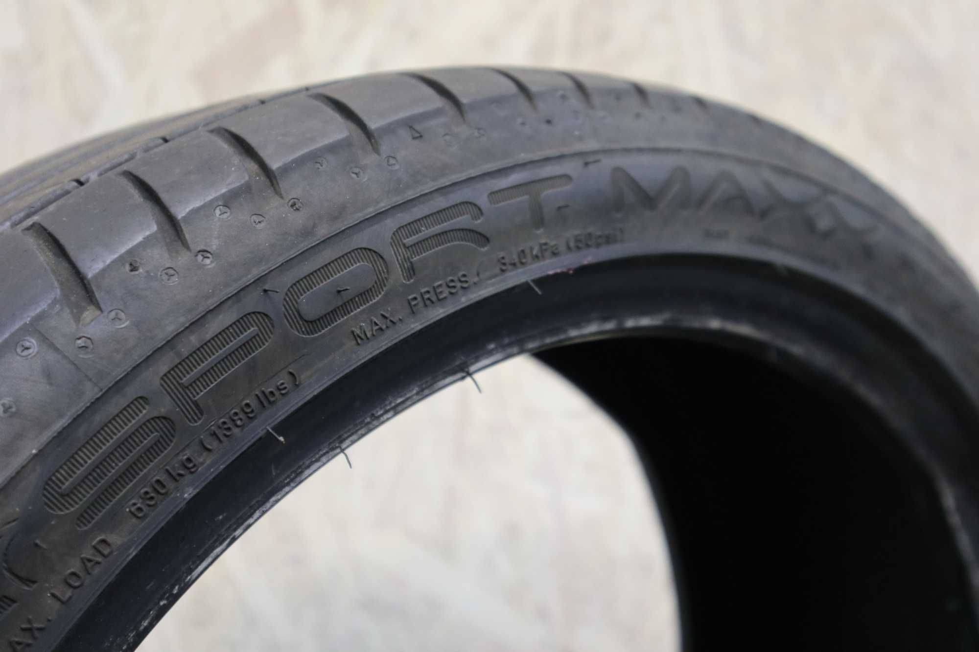 Пара літніх шин Dunlop Sport Maxx RT 225/40 R18 6+ mm 2022