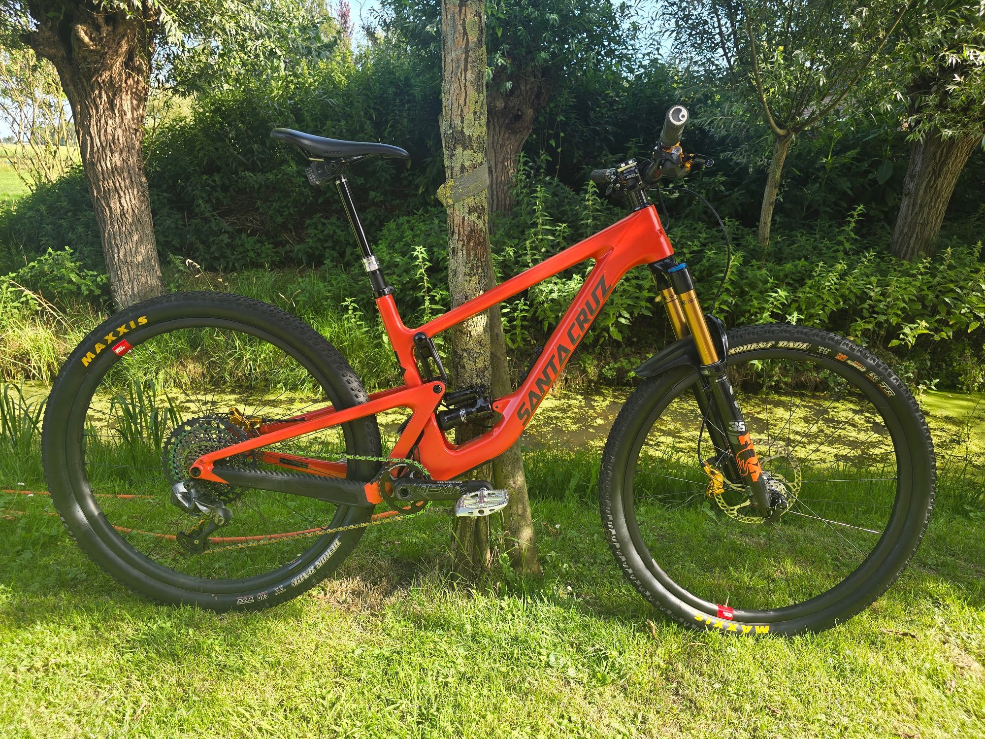 Santa Cruz Hightower CC Ember '21 rozm. L AXS pełen tłuszcz nie gruz