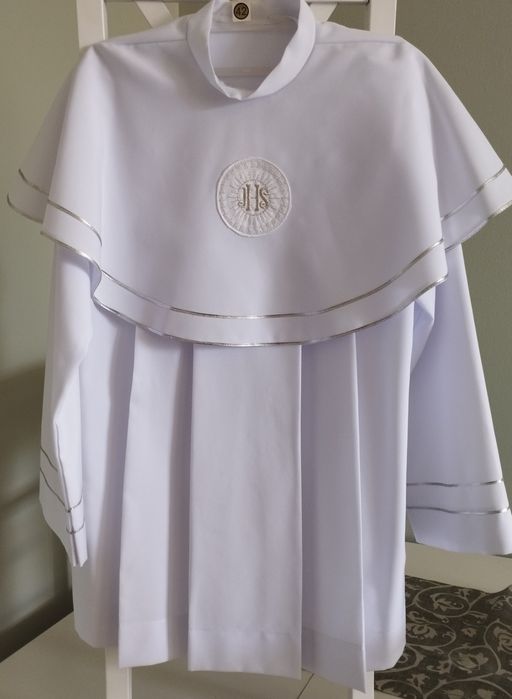 Alba komeszka komża komunijna dla chłopca rozmiar 146, 152, 158