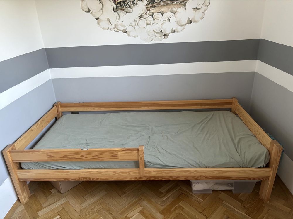 Łóżko drewaniane Pawełek 190x90