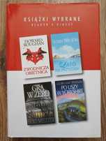 Książki wybrane- Zwodnicza.., Lato na przystani, Gra w zero, Po uszy..