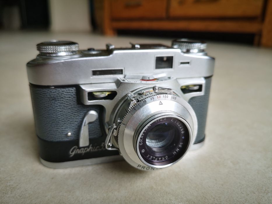 Aparat graflex graphic 35 kolekcjonerski