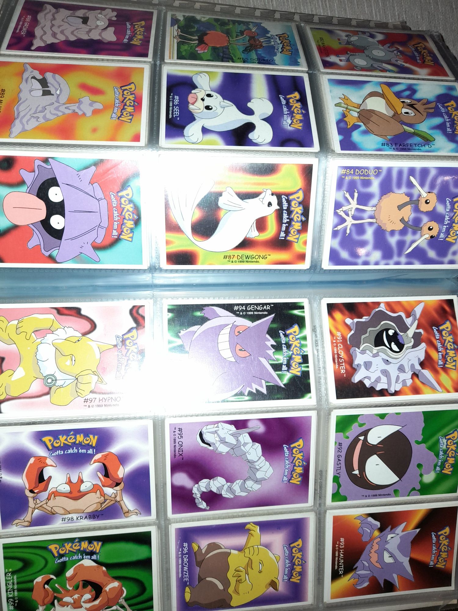 Coleção  Pokemon cartões  1 edição