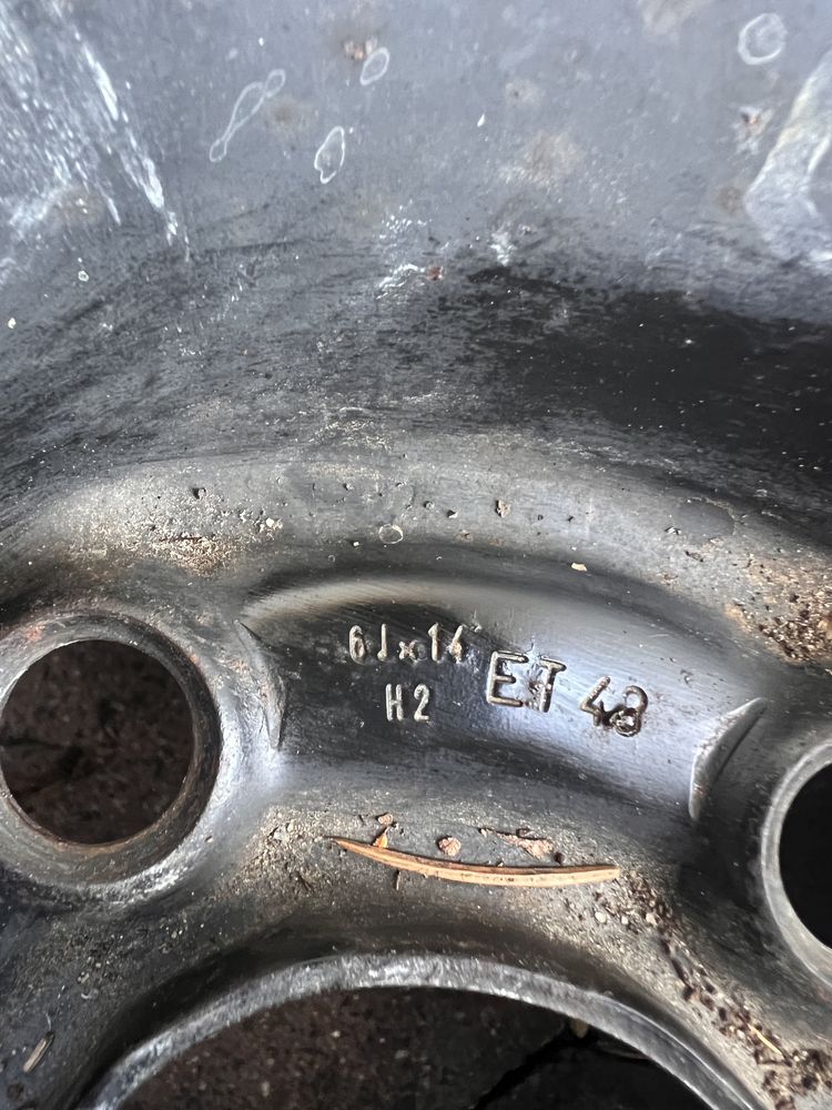 Felgi oryginał vw 6J R14 H2 ET43