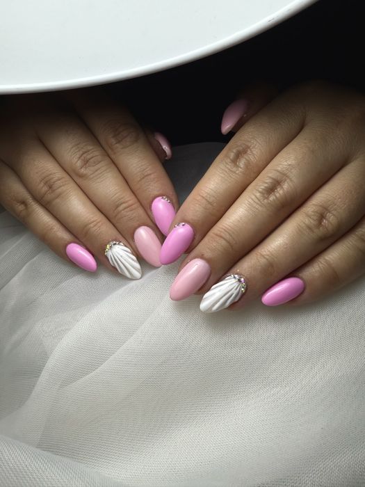 Paznokcie żelowe , paznokcie hybrydowe