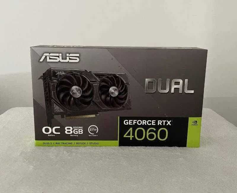 RTX 4060 8GB asus dual OC