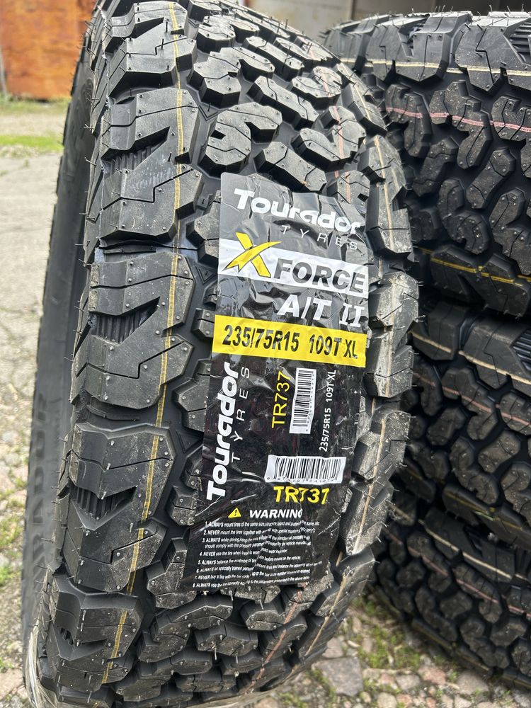 Шини для бездоріжжя А/Т 235/75R15 УАЗ, BT-50, Pajero, Ranger, Frontera