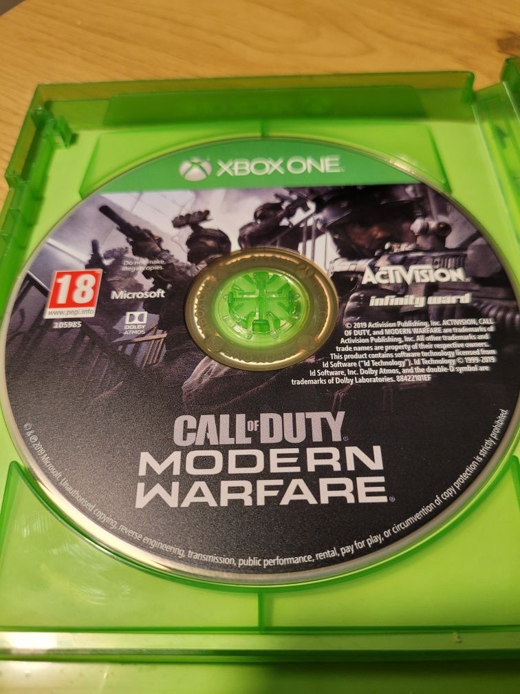 Xbox Call of duty Modern Warfare