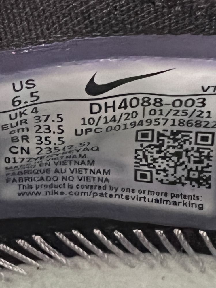Оригінальні кросівки Nike Air Vapormax Fk 37.5р.23.5см.