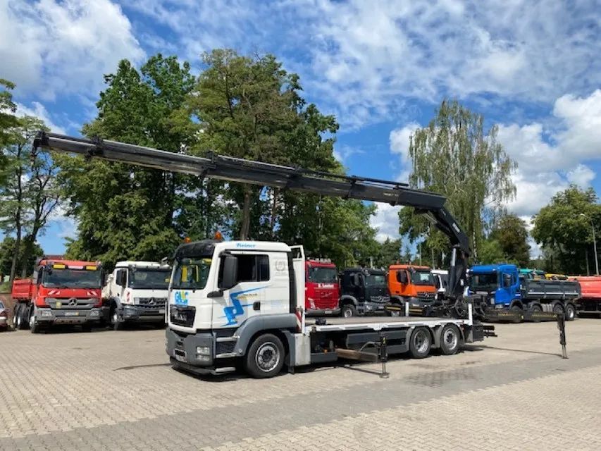 MAN TGS 26.440  żuraw Hiab XS 377 HIPRO  3017 Nr Ref Man TGS 26.440 żuraw HIAB XS 377 HIPRO 2013 r
