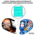 Lente de Substituição Máscara de Soldar Modelo MZ-224 (10 Pcs)