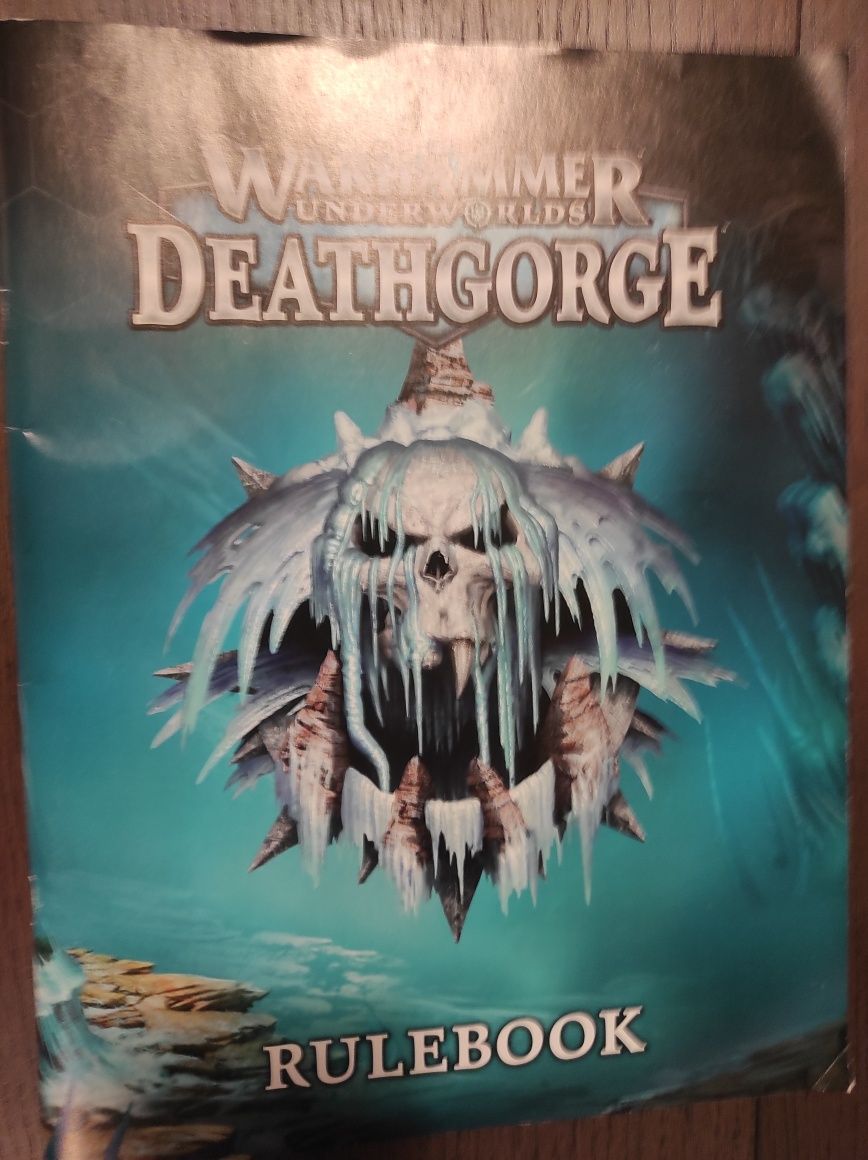 Warhammer Underworlds - zestaw żetonów i kości + instrukcja Deathgorge