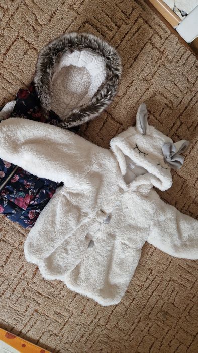 Шубка та жилетка на дівчинку