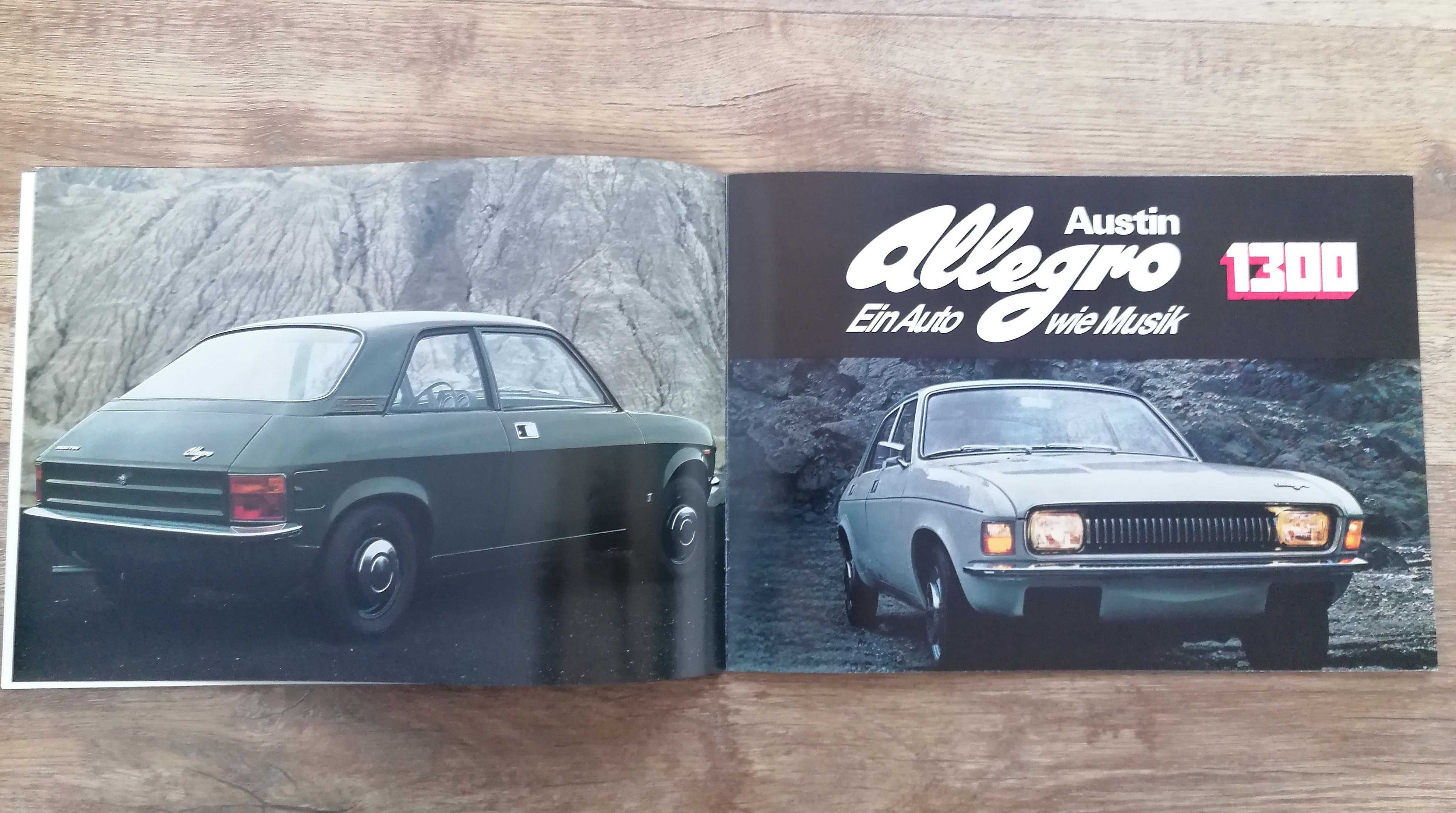 Prospekt Austin Allegro 1100, 1300, 1500