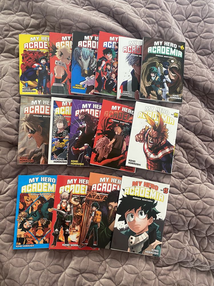 Manga My Hero Academia 1-15