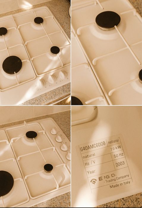 ‼️встраиваемая газовая панель E.G.O. (Ardo) Италия